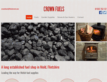 Tablet Screenshot of crownfuelsmold.co.uk